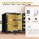 2.0 CU FT Safe Box, Home Safe with LCD Digital Screen,Hidden Password Function