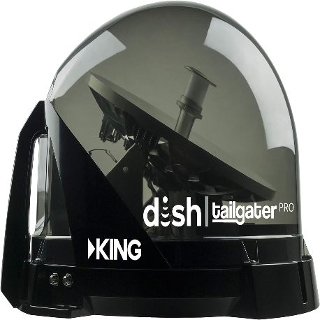 KING DTP4900 DISH Tailgater Pro Premium Portable/Roof Mountable Satellite TV Antenna