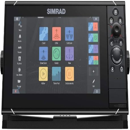 Simrad NSS Evo3S 9", 12" and 16" Multifunction Fish Finder Chartplotter with Preloaded C-MAP US Enhanced Charts