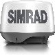 Simrad HALO20+ 36 NM 20-inch Pulse Compression Radar, 60 RPM, with Collision Avoidance and VelocityTrack, Dual Range Doppler Tec