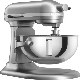 KitchenAid - 5.5 Quart Bowl-Lift Stand Mixer - Contour Silver