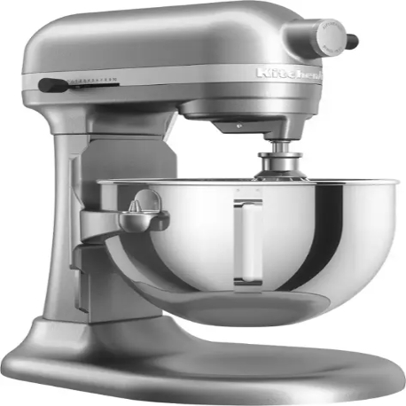 KitchenAid - 5.5 Quart Bowl-Lift Stand Mixer - Contour Silver